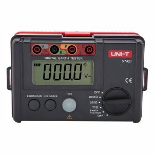 Medidor Digital de Resistência de Terra 0-2000Ohm UNI-T - (UT521)