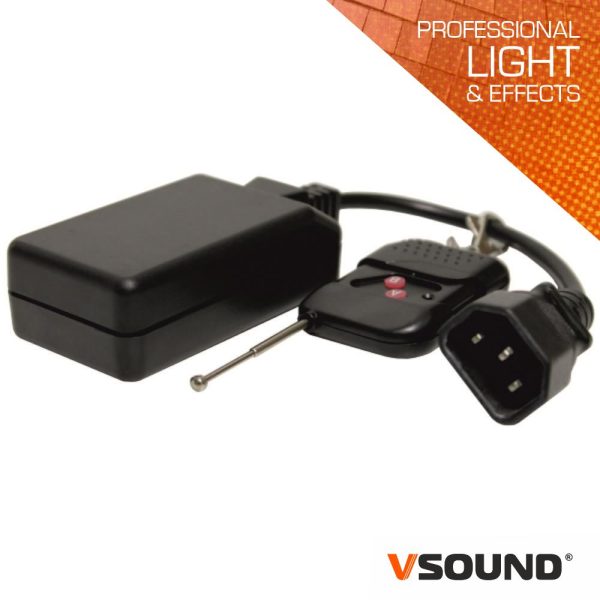 Receptor C/ Comando P/Máquina De Fumos VSOUND - (VSFUMOSREC)