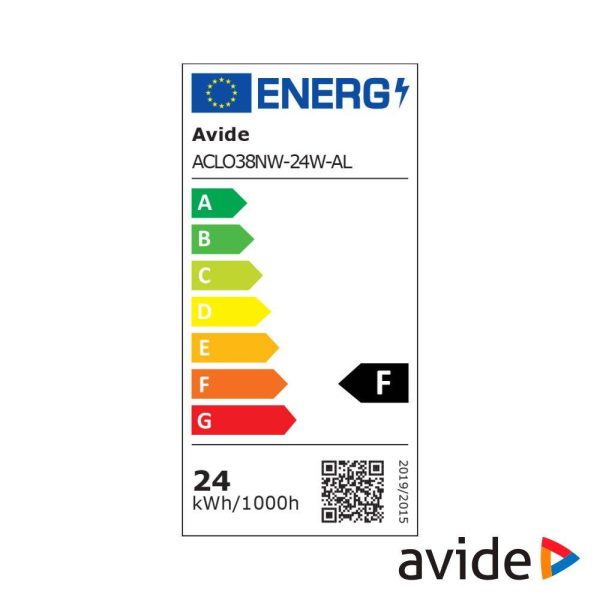 Aplique LED Redondo 24W 380mm 4000k 2100lm Alice AVIDE - Image 2