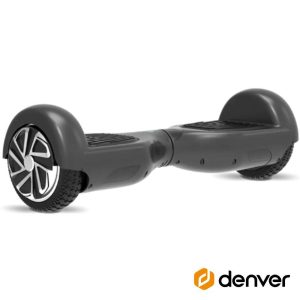 Hoverboard C/ Rodas 6.5" 24V 4000mAh 2x250W 12kmh DENVER - (HBO-6620BLACK)