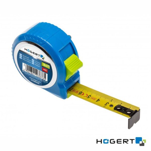 Fita Métrica 5m 25mm HOGERT - (HT4M436)
