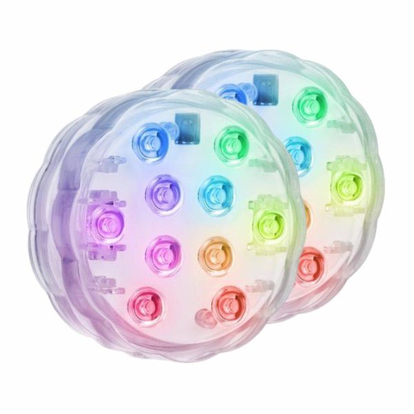 Conjunto 2 Luzes de Presença LED RGB Submersíveis - Image 2