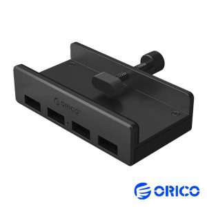 Hub USB 4 Portas USB 3.0 C/ Grampo De Fixação ORICO - (MH4PU-BK)