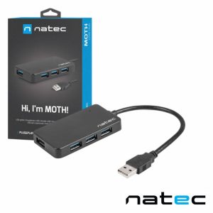 Hub USB-A 3.0 P/ 4xUSB-A 3.0 NATEC - (NHU-1342)