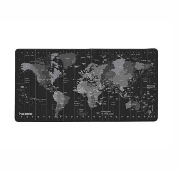 Tapete P/ Rato 80x40 Time Zone Preto NATEC - (NPO-1119)
