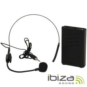 Microfone Headset S/ Fios 203.5mhz IBIZA - (PORTHEAD12)
