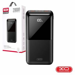 Powerbank 20000mAh 2 USB-A / 1 USB-C PD Preto XO - (PR206-BK)