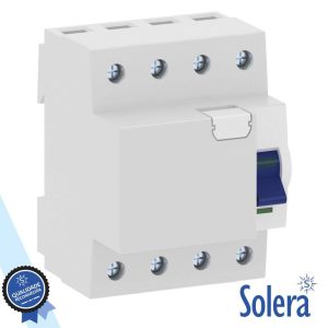 Interruptor Diferencial 4p 63a 6ka 240/415v SOLERA - (SLR-RCB4P6330)