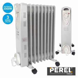 Aquecedor A Óleo 2000W 9 Elementos PEREL - (TC78009N)