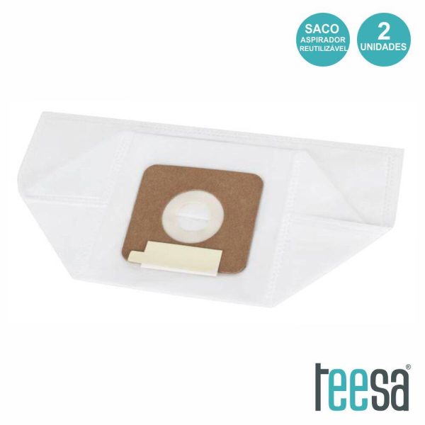 Sacos P/ Aspirador Reutilizáveis 2x TEESA - (TSA0069)