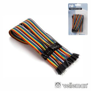 Kit Cabos de ligação Jumper Macho Macho Em Cabo Plano 40Pins - (VMA414)