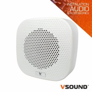 Coluna De Parede 8ohm/100V 5" 6W Branco VSOUND - (VSS506W)
