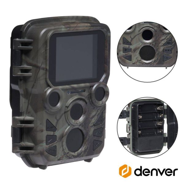 Câmara De Caça Cmos 5mp Sensor Pir SD Até 32GB DENVER - (WCS-5020)