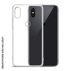 Capa Silicone Transparente P/ Xiaomi Mi A2 - (CASEXIAOMIMIA2-CL)