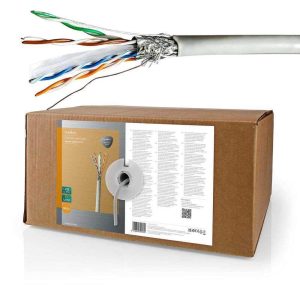 Cabo De Rede S/FTP CAT6 Flexível P/ Interior 305m Cinzento - (CCBG8524GY305)