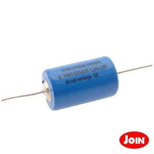 Pilha Lítio 1/2AA ER14250 3.6V C/ Fios 1200mA - (PL415A)