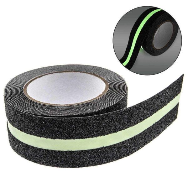 Fita Antiderrapante Preta/Fluorescente 50mm x 5m - Image 2