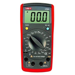 Capacimetro Medidor de Indutâncias E Ohmimetro Digital UNI-T - (UT603)