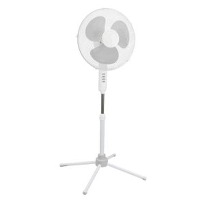 Ventoinha De Pé Branca Ø40cm 50W KUKEN - (VENT34471)