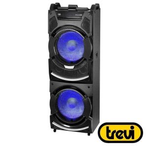 Coluna Amplificada 2x15" 500W USB/SD/AUX/BT LED TWS TREVI - (XF4500DJ)