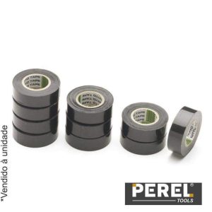 Fita Isoladora  Preta - 19 mm X 10 M PEREL - (1040N-NPC)