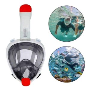 Máscara de Snorkeling C/ Suporte de Câmara P/ Crianças - (13314)