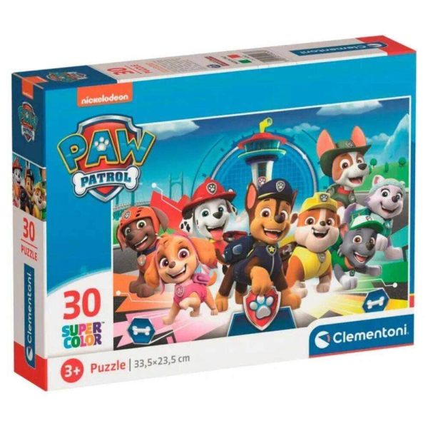 Puzzle 30pcs 33.5x23.5cm Patrulha Pata CLEMENTONI - (20263)