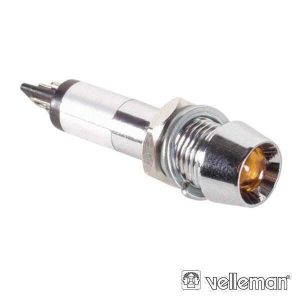Luz Piloto Redondo Ambar 220v - (220VCAL)