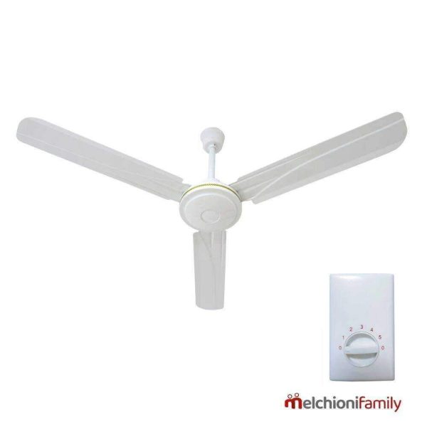 Ventoinha de Teto 65W 120cm C/ Controlador MelchioniFamily - (2215AS)