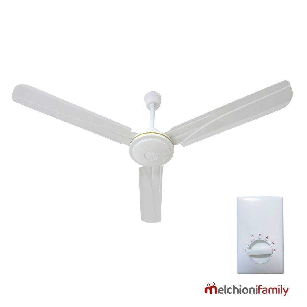 Ventoinha de Teto 65W 120cm C/ Controlador MelchioniFamily - (2215AS)