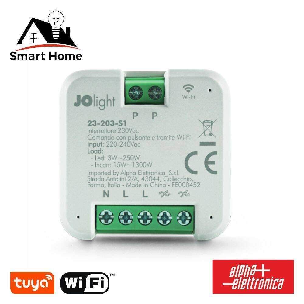 Módulo Automação Interruptor WiFi 1 Canal Tuya ALPHA - (23-203-S1)