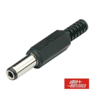 Ficha Alimentação DC Fêmea Guarda Cabo 9mm - (28-66/1)