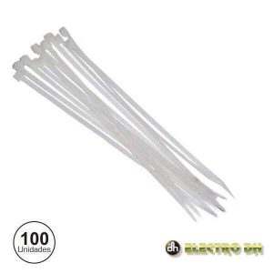 Abraçadeira Plástica 250x4.8mm Branco Edh - (31.660/3)