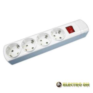 Extensão Elétrica 4x Schuko C/ Interruptor EDH - (36.123/SC)