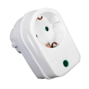 Ficha Elétrica Adaptadora 1x Schuko Picos - (40049R)