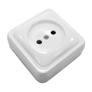 Tomada Elétrica Superfície 1x Schuko - (43163)