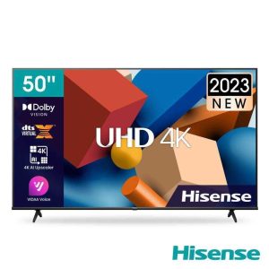 TV LED SMART 50" UHD 4K 3 HDMI DVB-T2/T/C/S2/S HDR10 HISENSE - (50A6K)