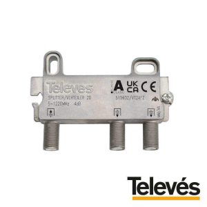 Repartidor Fichas F C/2 Vias 1220MHZ 4dB - (519602)