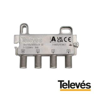 Repartidor Fichas F C/3 Vias 1220MHZ 8dB - (519603)