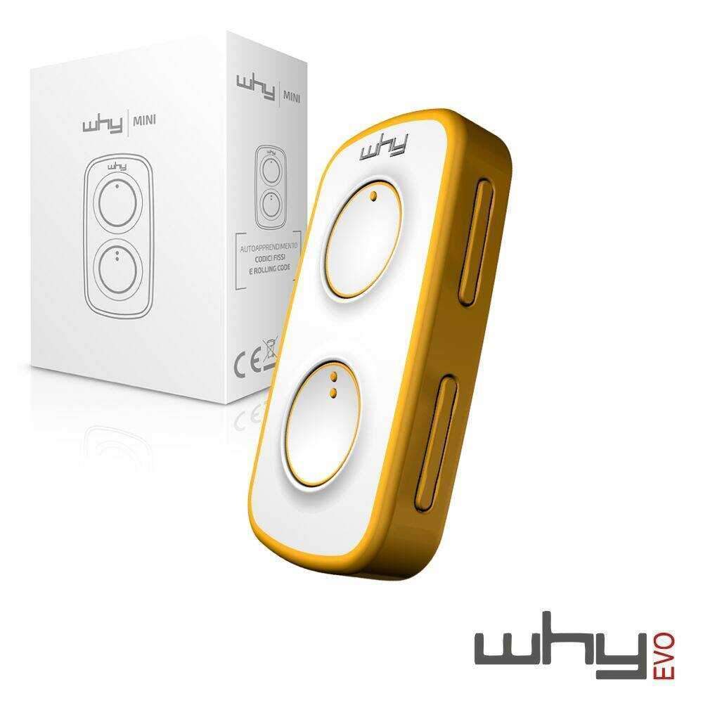 Telecomando Garagem Universal 2+2 Canais 433Mhz WHYEVO - (52360038)