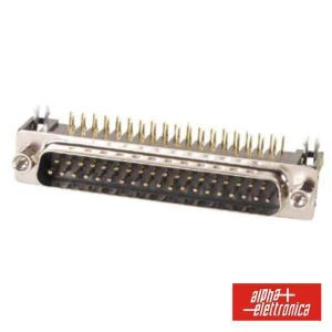 Ficha D-Sub 37p Macho P/Soldar - (62-137)