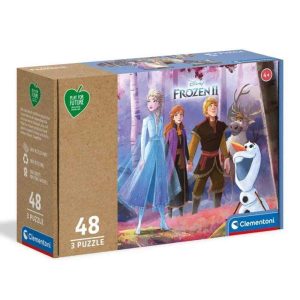 Puzzle 3x48pcs Reciclável FROZEN 2 CLEMENTONI - (25255)