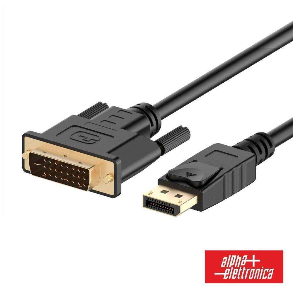 Cabo Displayport Macho / DVI-D Dual link Macho 5m ALPHA - (93-603/05B)