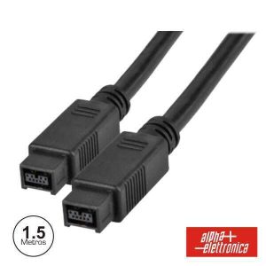 Cabo FireWire Ieee 1394 9p Macho / 9p Macho 2m - (95-639)