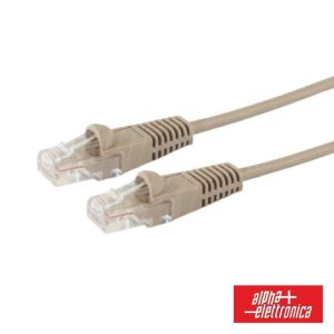 Cabo De Rede U/UTP CAT5E 3m Cinzento ALPHA - (95-707/03GB)
