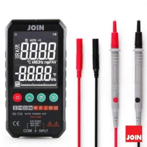 Multímetro Digital de Bolso LCD 3.3" True Rms 1000V JOIN - (98-726)