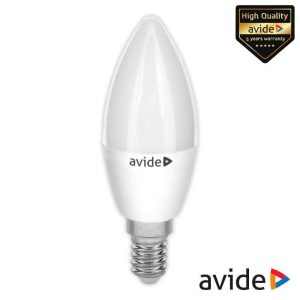Lâmpada LED E14 Vela 7W 230V 4000K 600lm Value Range AVIDE - (ABBC14NW-7W)