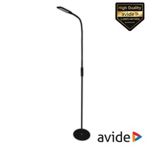 Candeeiro de Pé LED 9W 5000K 500lm IP20 C/ Comando AVIDE - (ABLFL-9W-REMO-B)