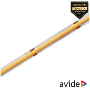Fita 3200 LEDS COB 4000K 24V 8W/m 10m IP20 AVIDE - (ABLS24VCOB-320NW)