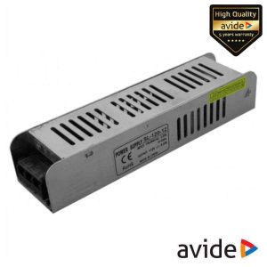 Fonte de Alimentação Industrial Slim 12V 10A 120W AVIDE - (ABLSPS12V-120W-S)